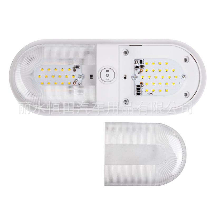 RV karavan LED krovna svjetiljka DRVDL, 12-24V, 6-7W, 48 LED, 580 lm