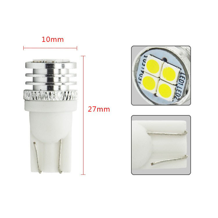 T10 LED 3030 4W unutarnje i krovsko svjetlo automobila, 12V, aluminij, vijek trajanja 50 000 h