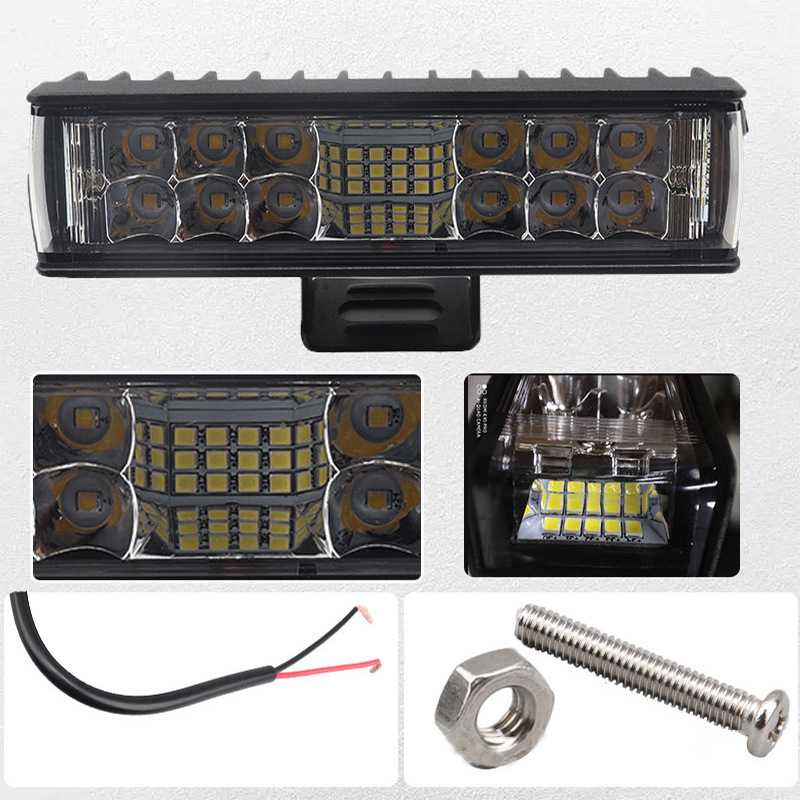 LED radna svjetiljka za automobile, 60W, 12-24V, 6000LM, 6000–6500K, trajanje 50000h