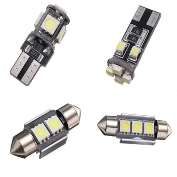 LED komplet automatskih svjetala: krovna svjetla, svjetlo za registraciju i svjetlo za čitanje, 12V, 0.18A, životni vijek 50.000 sati