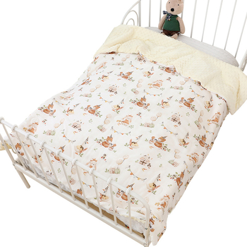 Бебешко одеяло от бамбукови влакна с полиестерно пълнеж, пролетно-есенно, 0.55–1.0 kg, подходящо за деца до 10 години