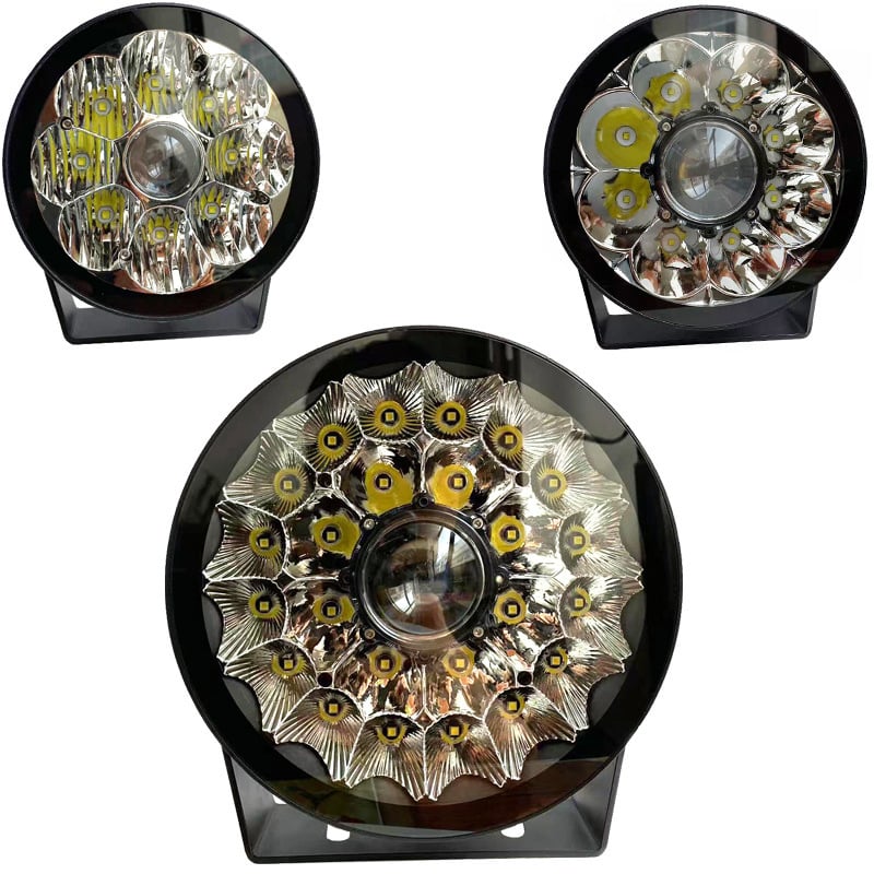 LED krovna svjetla za off-road vozilo s opcijama snage 60W/80W/180W, 6000LM, 12-30V DC, aluminijska legura