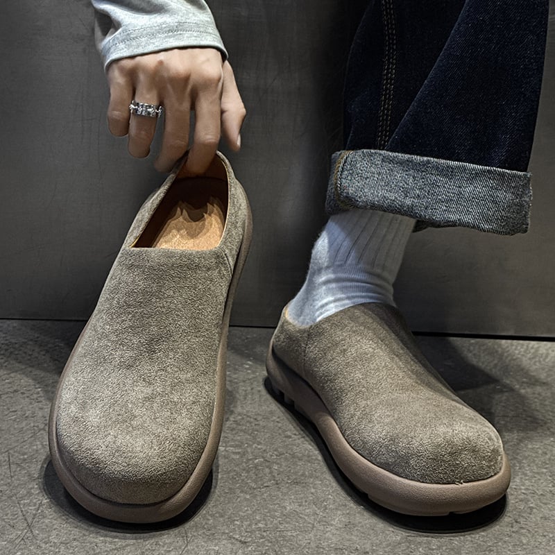 Baotou félcipős férfiak és nők számára, őszi-téli mindennapi cipő, modell 45225-H (Felsőrész: hálós; Talp: gumi; Zárás: overshoes; Stílus: szabadidő)