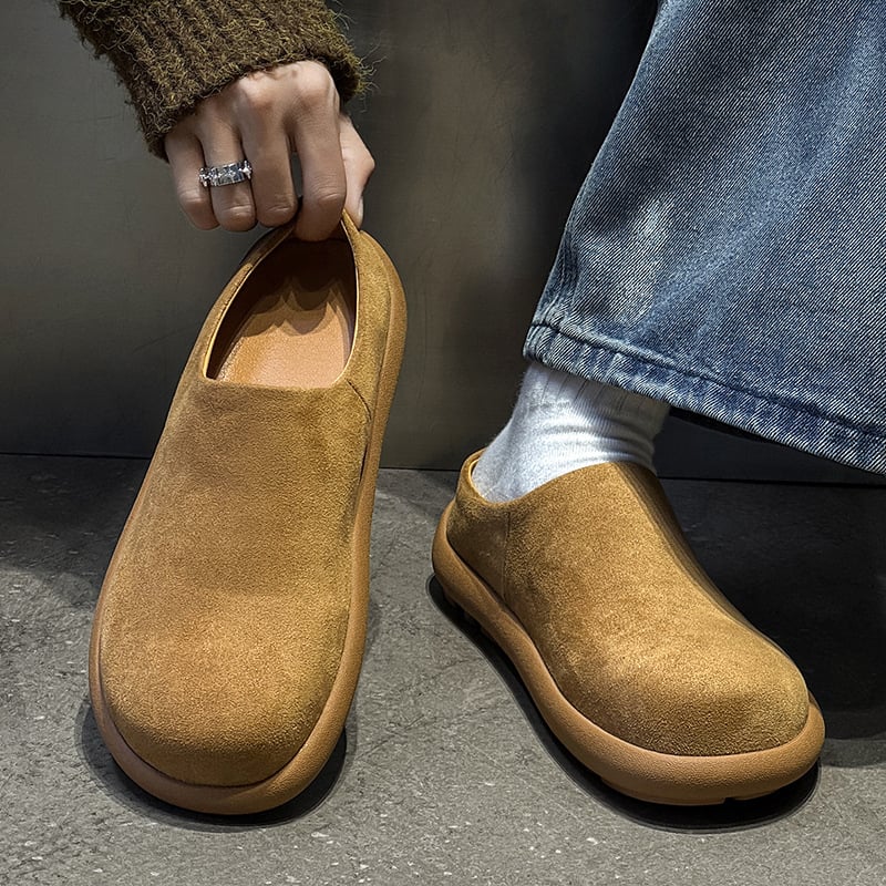 Baotou félcipős férfiak és nők számára, őszi-téli mindennapi cipő, modell 45225-H (Felsőrész: hálós; Talp: gumi; Zárás: overshoes; Stílus: szabadidő)