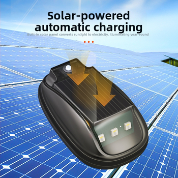 Solarna daljinski upravljana svjetlost za krov vozila – auto krovno svjetlo s upozoravajućom lampom za automobile, kamione i pikape