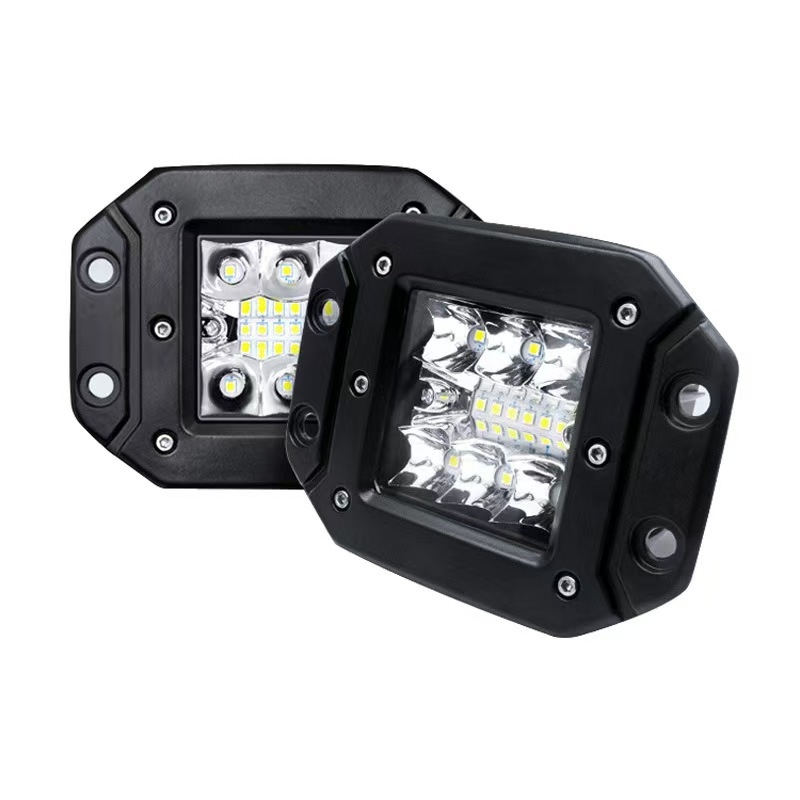 LED reflektor za terensko vozilo, 16 LED, montiran na krovu, 48W, 12-32V DC, 2000lm, 6500K