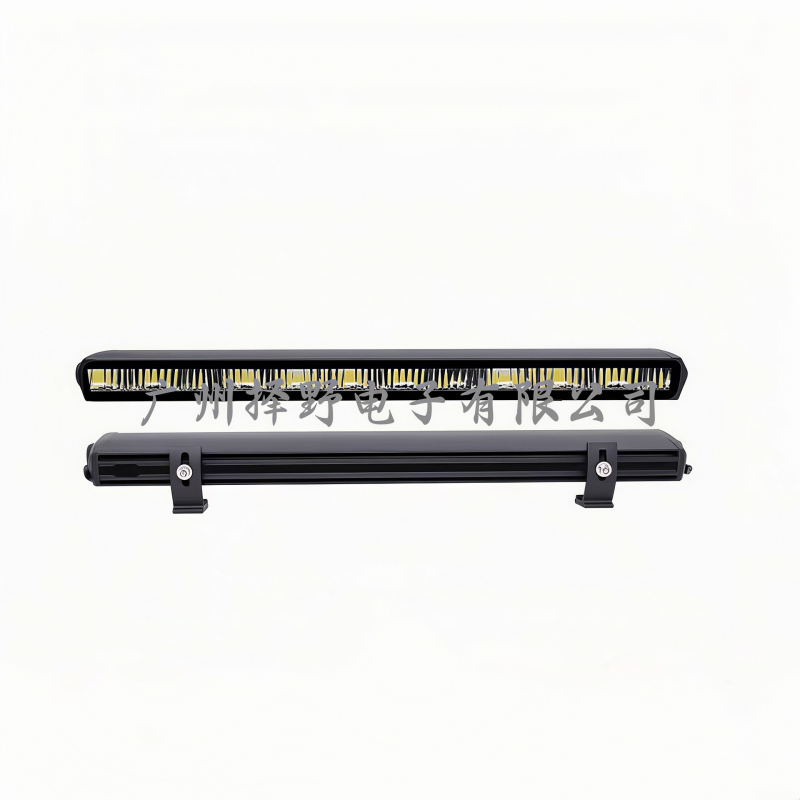 Crne LED trake za off-road vozila, ultra-tanke, LED rasvjet s refrakcijom za prednji branik, krov i rešetku, 6000K, univerzalno