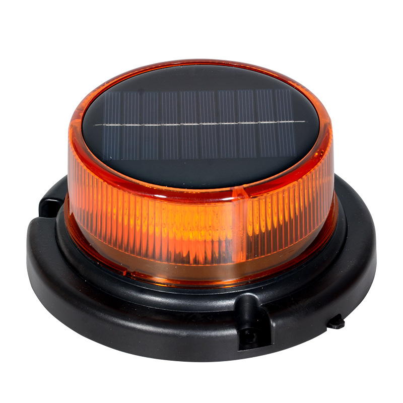 LED svjetlo za krov automobila – solarno napajanje, magnetsko pričvršćivanje, rotirajući strob, prometno upozoravajuće svjetlo, dimenzije 11×6.8×15 cm, univerzalna kompatibilnost vozila