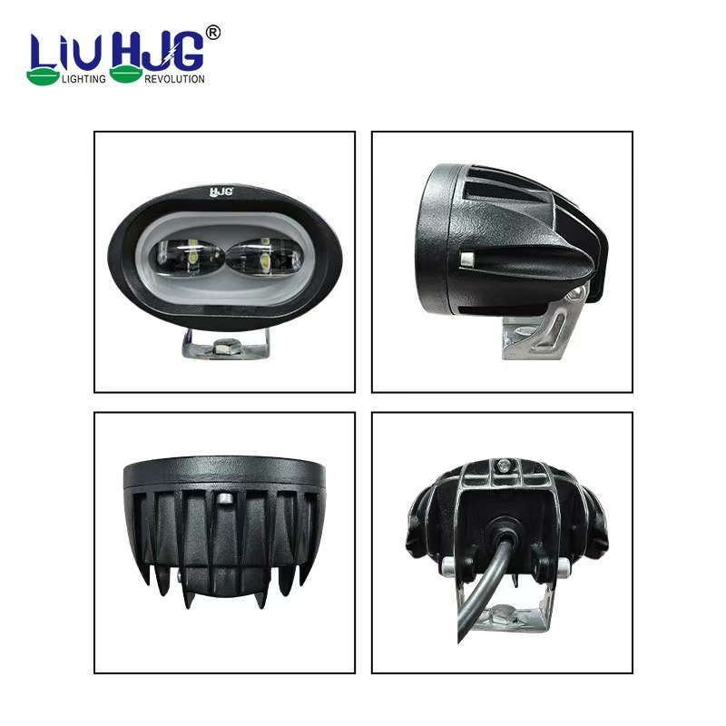 LED krovno svjetlo Big Mouse, 10W, 12V, 1000lm, 6500-7000K, aluminij