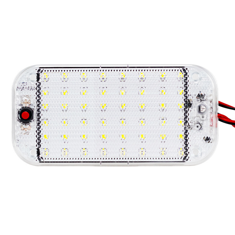 LED krovsko svjetlo za vozila – kristalno unutarnje svjetlo kabine za čitanje, 12-24V, 10W, 500 lm