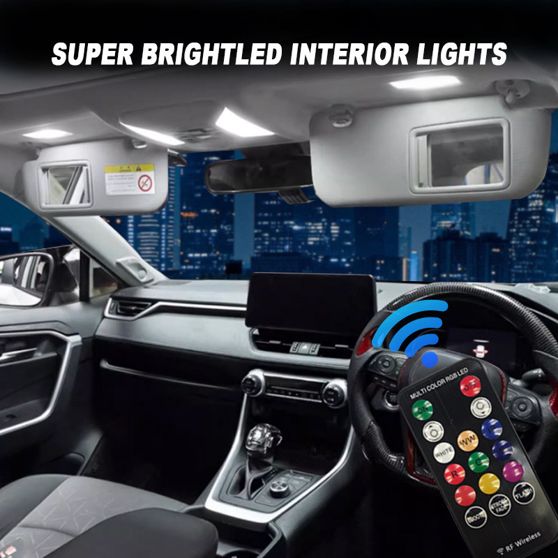 LED stropno svjetlo za Toyota RAV4 2019-2020 s daljinskim upravljačem, 12V, 10W, 5050 LED, 50 lm
