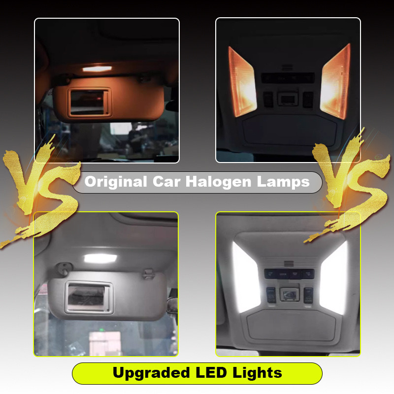 LED stropno svjetlo za Toyota RAV4 2019-2020 s daljinskim upravljačem, 12V, 10W, 5050 LED, 50 lm