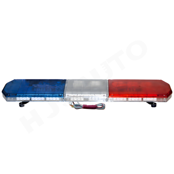 Alarmna svjetlosna traka na krovu, 12V, 120W, PC + aluminijska legura, prilagodljiva, model 2020