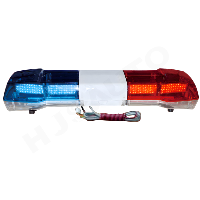 Alarmna svjetlosna traka na krovu, 12V, 120W, PC + aluminijska legura, prilagodljiva, model 2020