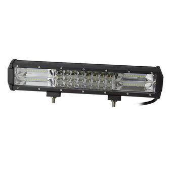 LED traka za automobil s tri reda, vodootporna, aluminijsko kućište; napon 10-35V, snaga 3W, svjetlosni tok 21600 lm, vijek trajanja 30000 h