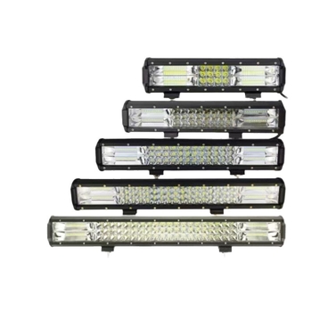 LED traka za automobil s tri reda, vodootporna, aluminijsko kućište; napon 10-35V, snaga 3W, svjetlosni tok 21600 lm, vijek trajanja 30000 h