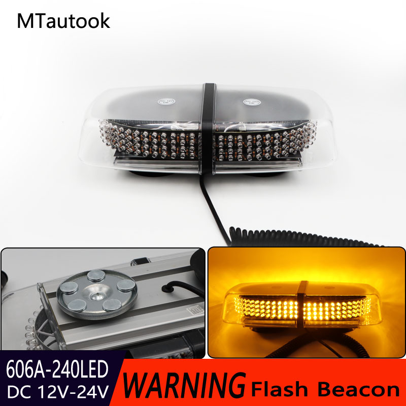LED svjetlo za krov automobila 606A-240LED, 30W, 12-24V