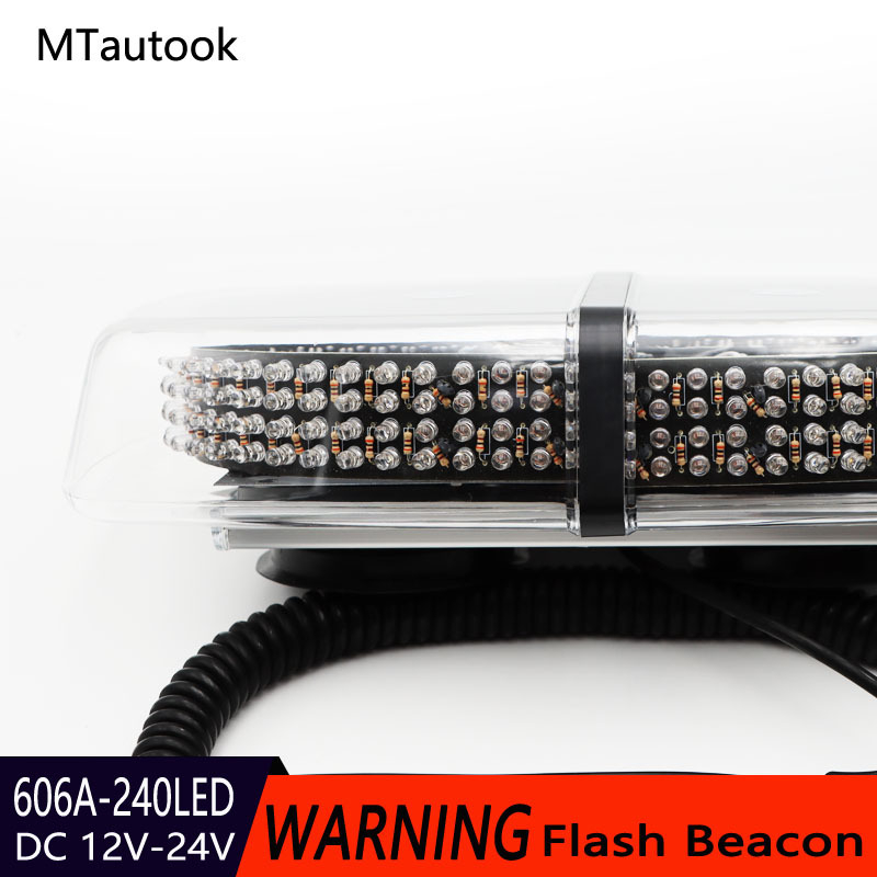 LED svjetlo za krov automobila 606A-240LED, 30W, 12-24V