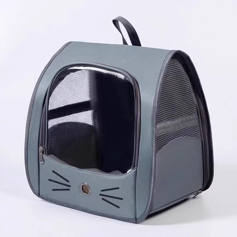 Torba za kućne ljubimce, prozirna tkanina, kapacitet do 10 kg, podrijetlo Zhejiang