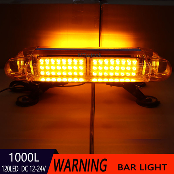 1000L-Y LED svjetlo za upozorenje na krov, 60W, 12-36V, krovno montirano, strob za tehnička vozila i vozila hitne pomoći