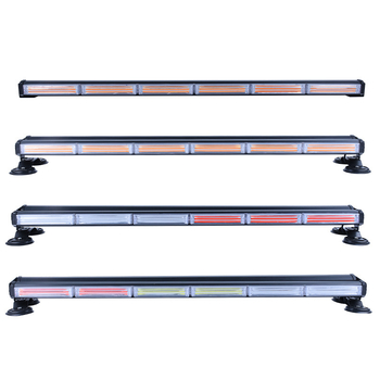 LED tetőfény mérnöki járművekhez, COB hosszú mennyezetre figyelmeztető fény, 100W, 2.5A, alumíniumötvözet