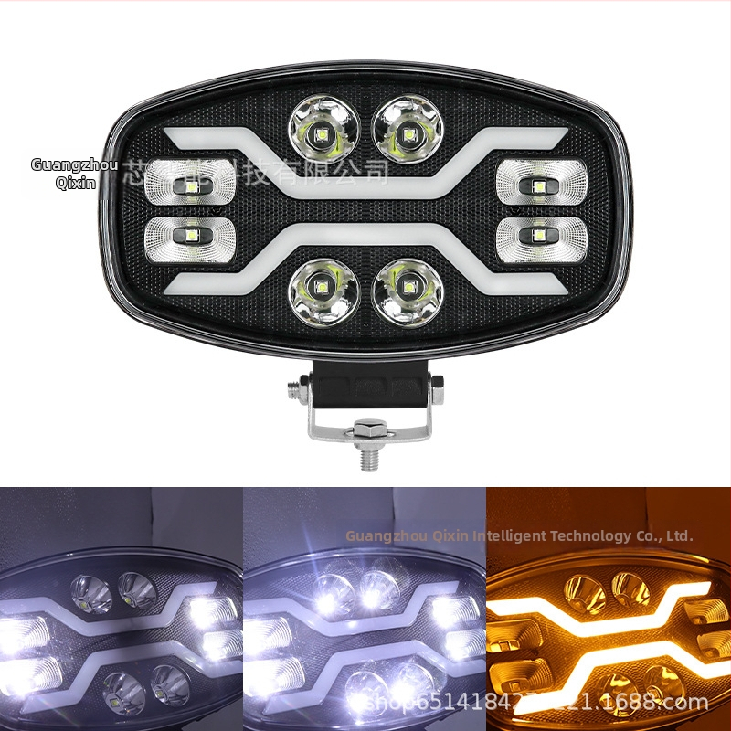 Kamionsko LED 68W 8000lm 10-60V Aluminijsko krovno LED svjetlo 8-LED Tip A