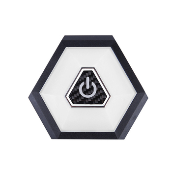 Unutarnje LED svjetlo za automobil, lampica za čitanje u obliku dijamanta, ABS+LED, 2W, 5V, 1.5A, univerzalna kompatibilnost