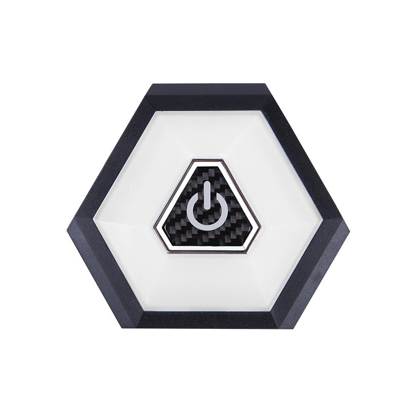 Unutarnje LED svjetlo za automobil, lampica za čitanje u obliku dijamanta, ABS+LED, 2W, 5V, 1.5A, univerzalna kompatibilnost