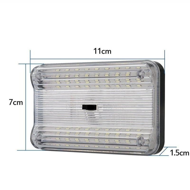 Unutarnje svjetlo automobila za krov, 36LED, GT699, 12V, 36W, univerzalna kompatibilnost