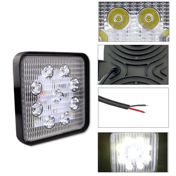 LED radna svjetiljka 27W 12V, aluminijsko kućište, za off-road vozila, krovni reflektor, vijek trajanja 50 000 h