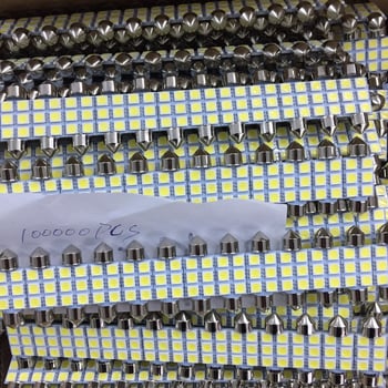 Dvostrano svjetlo za čitanje registarske pločice, 6SMD LED, 12V, 130LM, univerzalna kompatibilnost