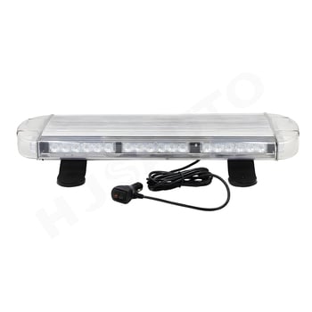 LED svjetlosni bar na krovu za vozila hitne pomoći, 12V, 120W, PC + debele aluminijske legure, Model 2020