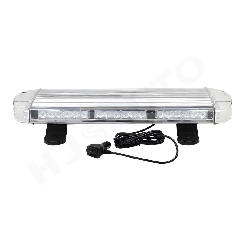 LED svjetlosni bar na krovu za vozila hitne pomoći, 12V, 120W, PC + debele aluminijske legure, Model 2020
