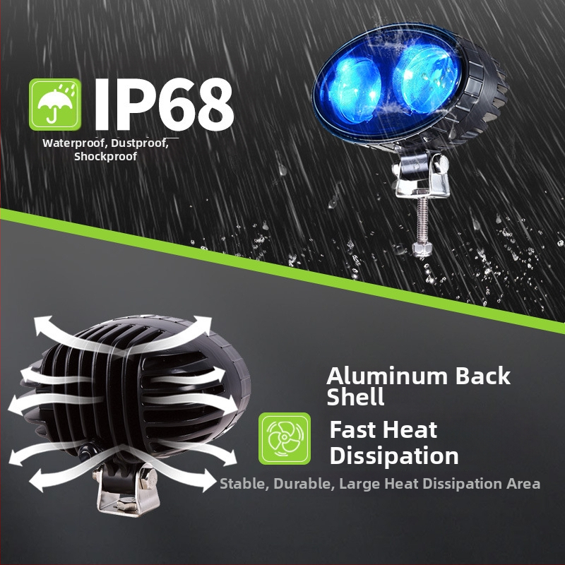 Lumină LED pentru plafonul stivuitorului, model XRL1081, 10-80V DC, 5000 lm, 6500K