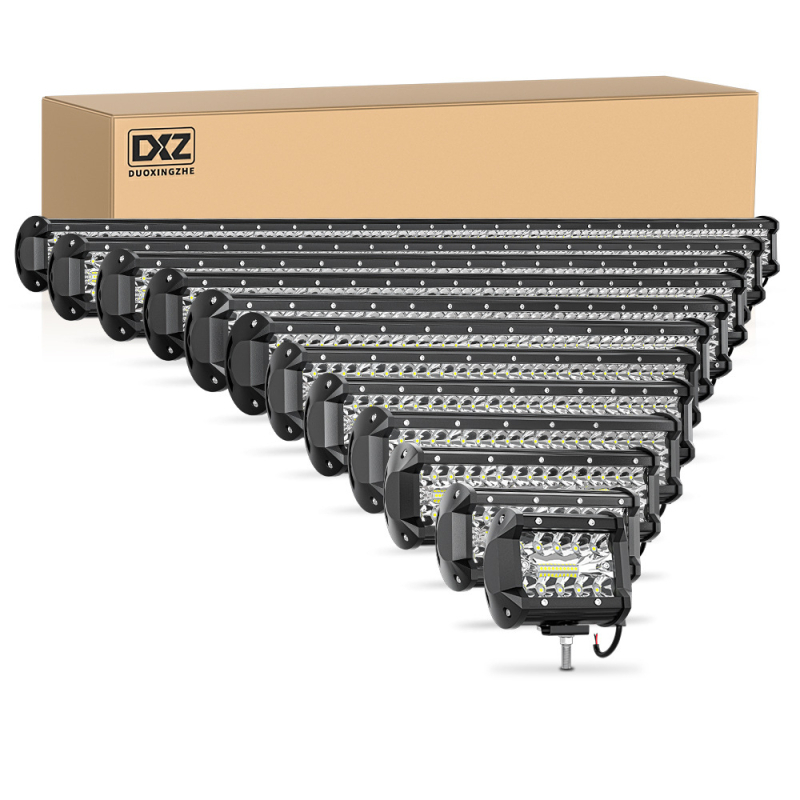 DXZ M4 LED krovni reflektor za off-road vozila, 3030 LED, 6500K, 9-30V, aluminij