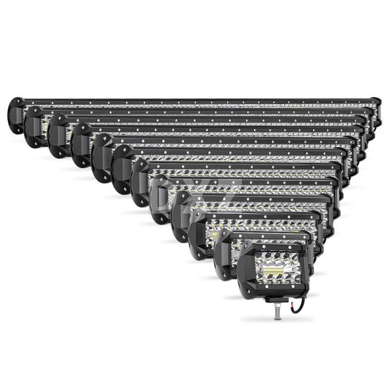 DXZ M4 LED krovni reflektor za off-road vozila, 3030 LED, 6500K, 9-30V, aluminij