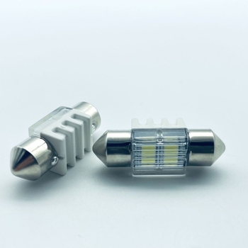 LED unutarnje svjetlo za automobil, 30 mm lampica za čitanje, 12V osvjetljenje prtljažnika i registarske oznake, 6500K bijela