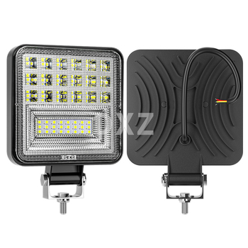 DXZ LED radna svjetiljka za automobil, aluminijski legura kućište, 126W, 9-30V, 3300 lm, 6500K, model H-F-42-25MM
