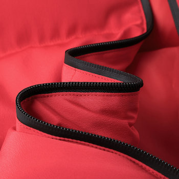 Χειμερινό γιλέκο με εξωτερικό ύφασμα από πολυεστέρα, επένδυση από πολυεστέρα, κουκούλα, φερμουάρ, όρθιος γιακάς, μονόχρωμο