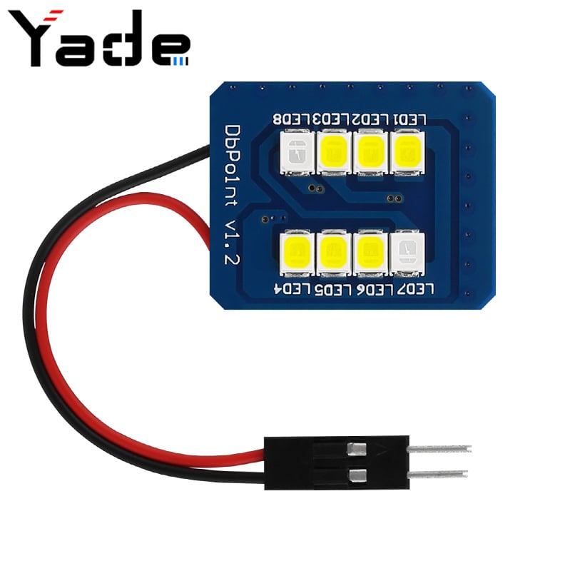 LED svjetlo za automobil na krovu 12V, 1.6W, 160 lm, 2835 LED