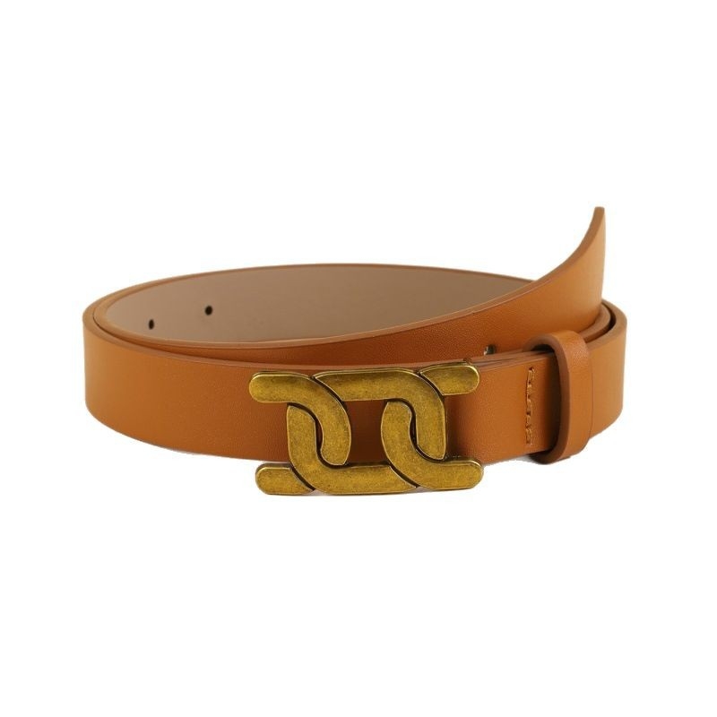 Ženski PU kožni remen s retro osobnim stilom; Materijal: PU koža; Kopča: legura; Zaključavanje: pin; Širina: 2–4 cm