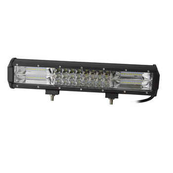 LED radna svjetiljka na krovu za vozila s tri reda — 252–432W, 12–80V, 6500K, 42300lm, aluminijsko kućište