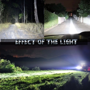 LED radna svjetiljka na krovu za vozila s tri reda — 252–432W, 12–80V, 6500K, 42300lm, aluminijsko kućište