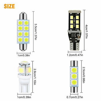 LED krovsko svjetlo T10, 12V, 3W, 800 lm, 50 000 h