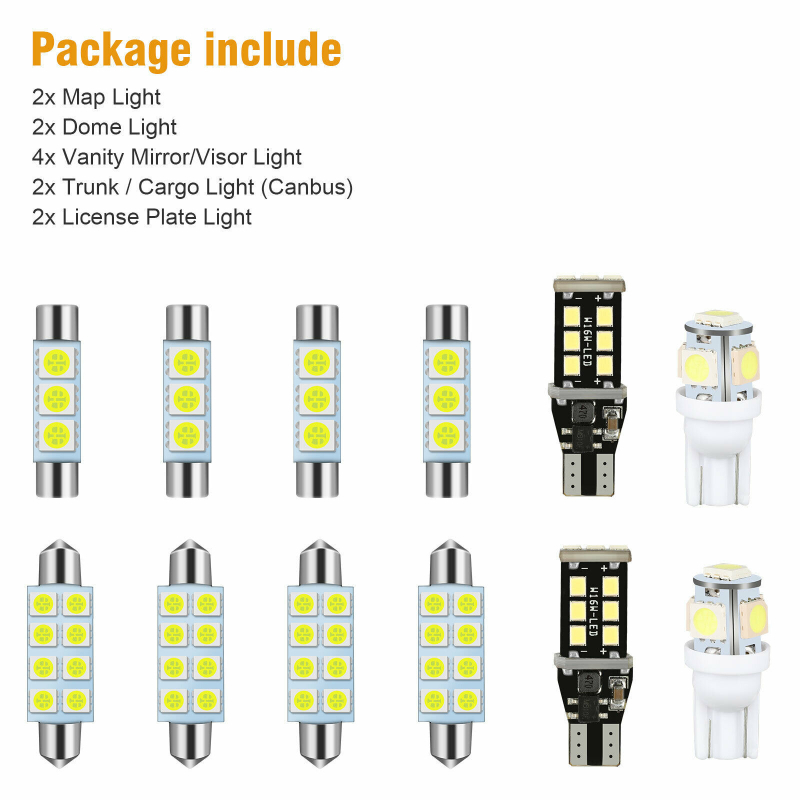 LED krovsko svjetlo T10, 12V, 3W, 800 lm, 50 000 h