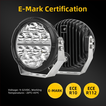 LED off-road reflektor za automobil 75W, 9–32V DC, 6000K, 13772 lm, 80000 h