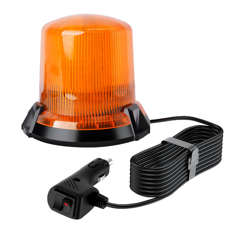 LED krovu svjetlo s magnetskim ugradnjom, 7W, 12–80V, 700 lm, model JSD, za građevinska vozila i školske autobuse