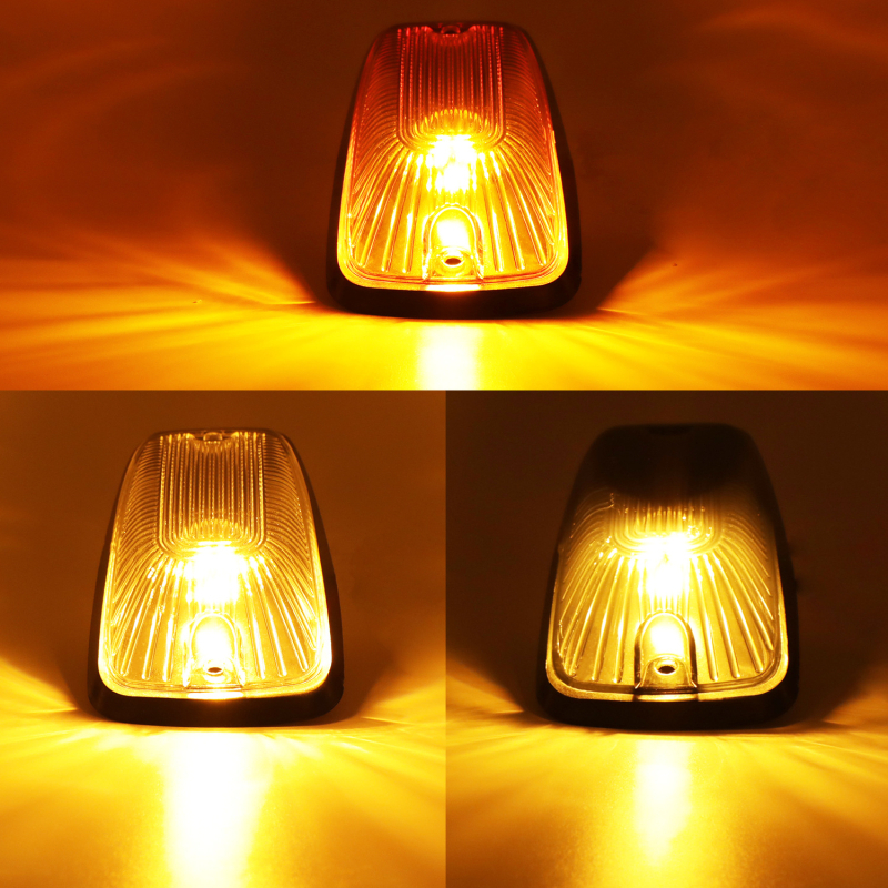 CR5-BKY LED krovna svjetla za kamione, 12V, 1W, Kompatibilno s Chevrolet Silverado i GMC