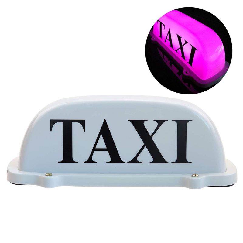 Magnetno LED svjetlo za taxi krov, 2W, univerzalna kompatibilnost