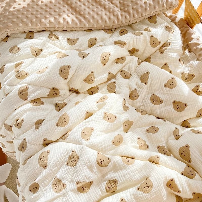 Бебешко одеяло, чист памук, целогодишно, за новородени